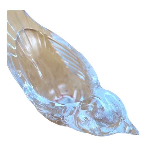 Cristal d’arques France Crystal bird candleholder set - Picture 6 of 14